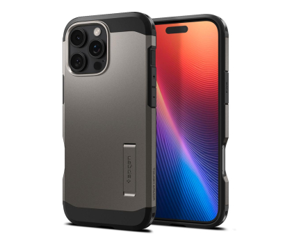 Etui do telefonów Spigen Tough Armor Mag Magsafe do iPhone 16 Pro Gunmetal